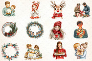 Christmas Family Bundle, an Illustration by DreamCafeArt (Thumbnail 2 of 7)