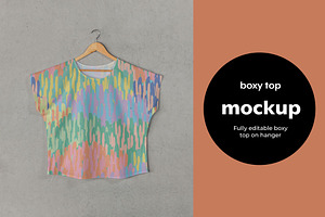 Boxy Top Mockup