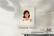 Abstract Women Portraits, an Illustration by Katerine Kolak (Thumbnail 8 of 8)