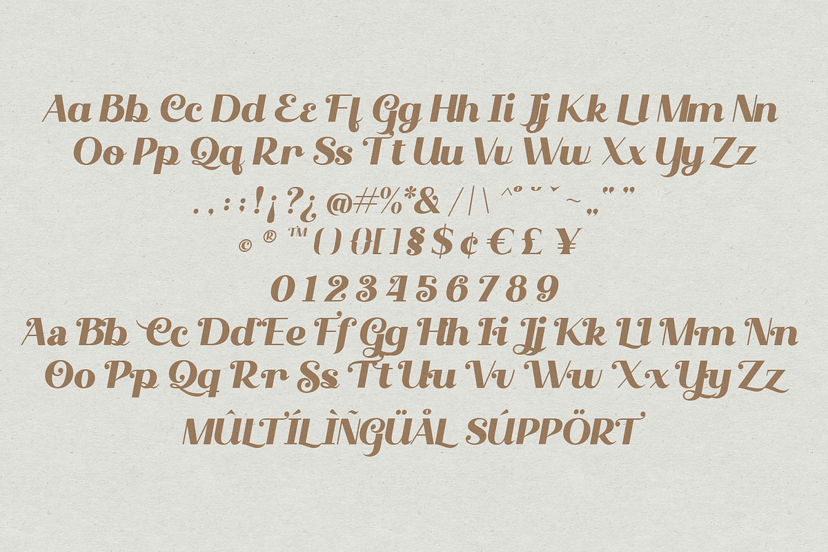 Qanthura | Elegant bold script, a Script Font by Almeera Std (Photo 6 of 12)