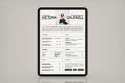 Stylish Canva Resume Template, a Resume Template by Moscovita Studio (Thumbnail 6 of 10)
