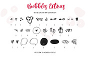 Bubbles Font, a Script Font by Calamar Studio (Thumbnail 7 of 10)