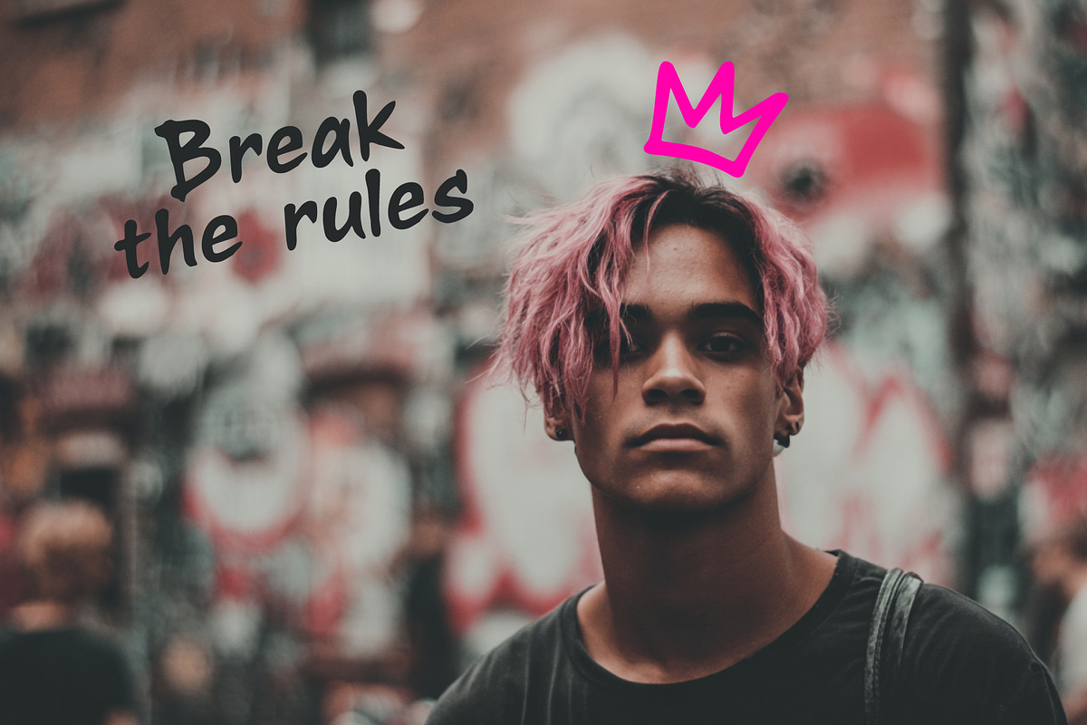 Graffiti Tagline Brave Font, a Font by Graphic Spirit (Photo 3 of 11)