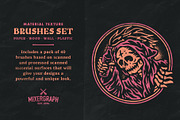 Material Texture Brushes Procreate, a Brush Add-On by Mixergraph (Thumbnail 3 of 10)