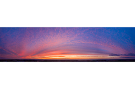 Aerial View Of Sunset Sky Background, a Nature Photo by Our Amazing World
