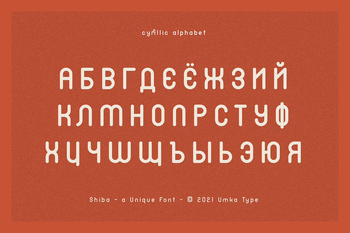 Shiba Font (Extended + Ligatures), a Sans Serif Font by alpercakici