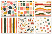 Christmas Hand Painted Digital Paper, a Texture Graphic by Dream Creation (Thumbnail 3 of 7)
