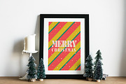 16 Modern Retro Holiday Cards, a Background Graphic by Creative Graphics (Thumbnail 5 of 6)