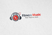 Fitness Music Logo, a Branding & Logo Template by Martin-Jamez (Thumbnail 2 of 4)