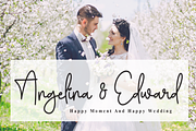 Blushing Saturday | Script Font, a Handwritten Font by Scratchones (Thumbnail 2 of 8)
