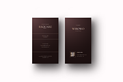 Valerian - Modern Business Cards, a Business Card Template by Ctrl space studio (Thumbnail 3 of 6)