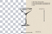 A Coupe Champagne Glass, an Object Illustration by CraftingOnSunday (Thumbnail 2 of 3)