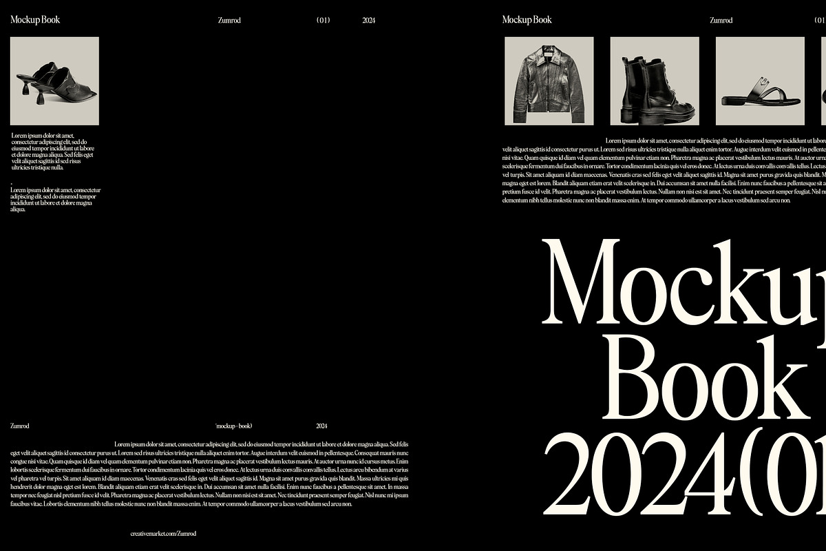 Book Mockup Template, a Books & Magazine Mockup by Zumrod (Photo 5 of 10)