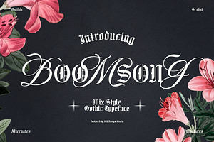 Boomsong Typeface