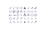 80 Account Vector Stroke Icons, an Icon by Samoylov (Thumbnail 3 of 3)