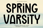Spring Varsity, a Script Font by FreshTypeINK (Thumbnail 1 of 6)