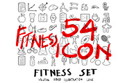 520 Line icons set, an Outline Icon by TKDoodle (Thumbnail 4 of 8)