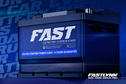 FASTLYNK - Race Theme Display Font, a Font by Gassstype (Thumbnail 6 of 9)