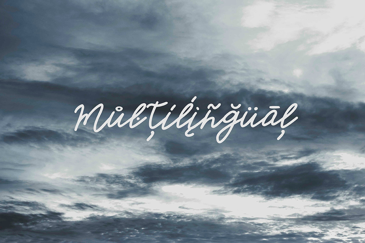 Mr.Monty Handwritten Script, a Script Font by Mr.Typeman (Photo 6 of 8)