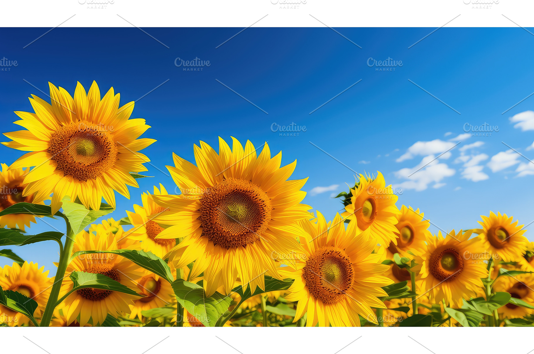 bright sun sky background ai, a Nature Photo by pikepicture
