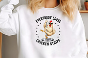 Everybody Loves Chicken Strips PNG, a Seasonal Illustration by CraftArtStudio (Thumbnail 3 of 4)