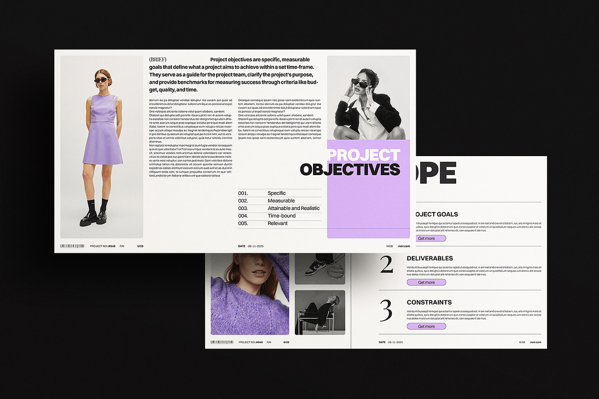 Minimalist Project Proposal Template, a Presentation Template by ArtisanaAura (Photo 10 of 15)