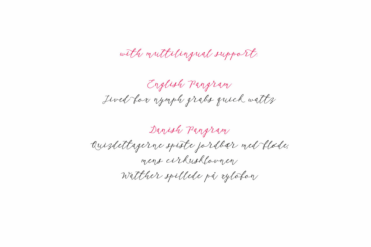 Greek Font Marilia, a Script Font by Greek fonts by nantia.co (Photo 9 of 14)
