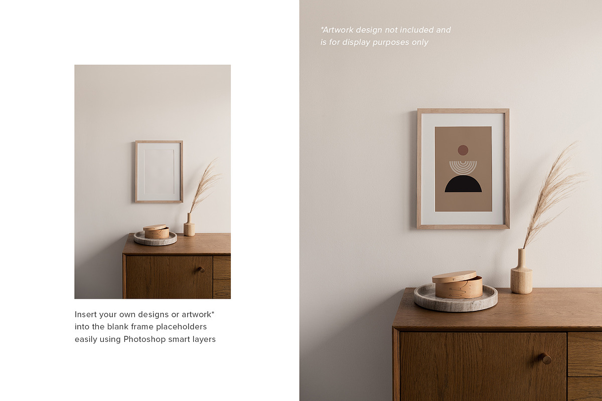 Artwork Frame Photo Mockup Bundle, a Print Template by Moyo Studio (Photo 5 of 11)