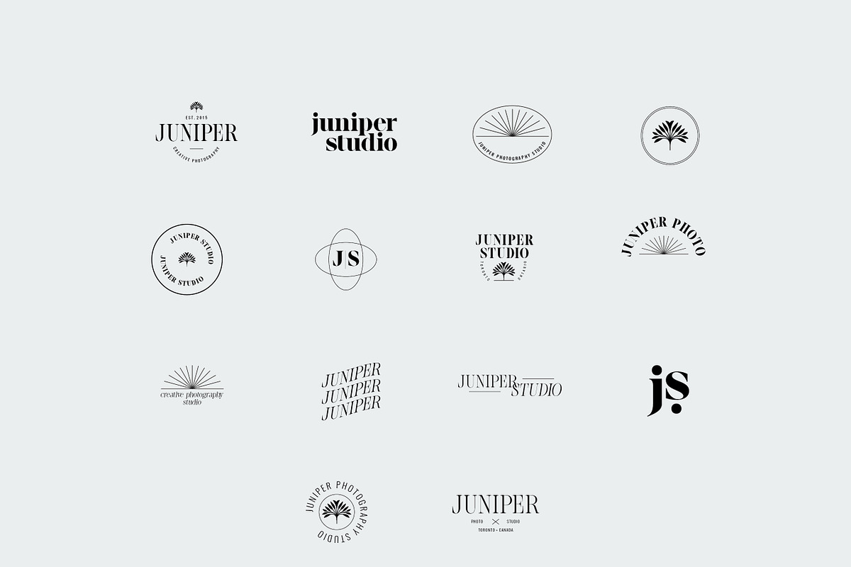 Minimal Logo Kit For Illustrator, a Branding & Logo Template by Forth and Wild (Photo 8 of 14)