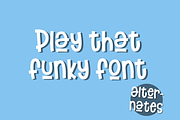 Hurdy Gurdy - a fun comic font!!!!, a Font by Little Type Factory (Thumbnail 5 of 11)