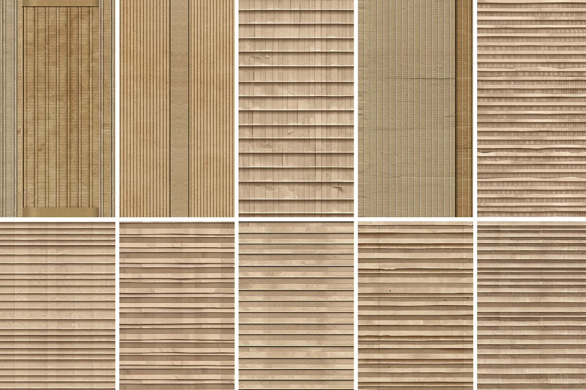 Cardboard Seamless Texture, Brown, a Pattern Graphic by BrushstrokeArtGB (Photo 11 of 11)