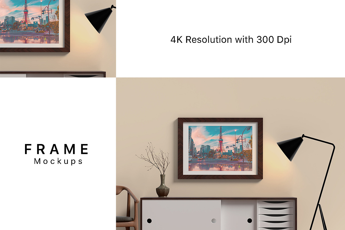 Frame Mockups, a Mockup by mojojojo97 (Photo 2 of 7)