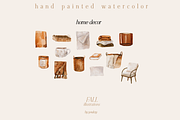 Fall illustration BOX - watercolor, a Seasonal Illustration by Youksy (Thumbnail 5 of 10)