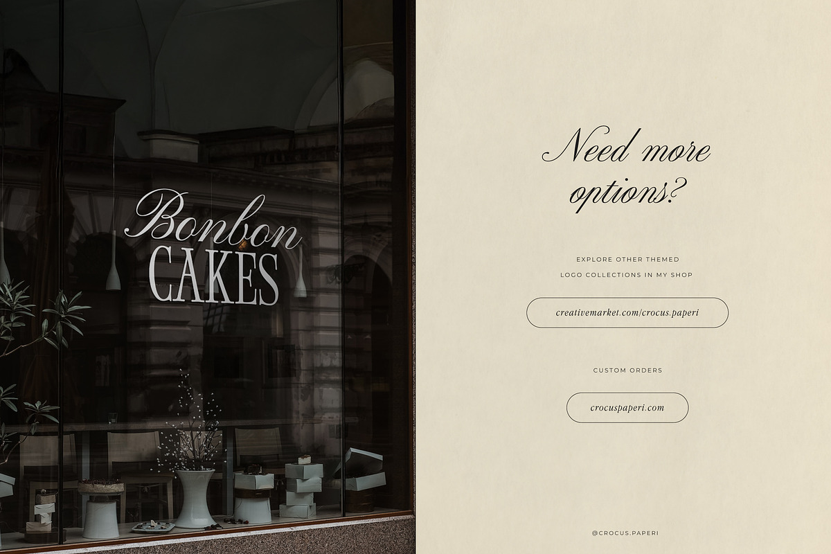 Café & Bakery Logos, a Branding & Logo Template by Crocus Paperi (Photo 14 of 14)