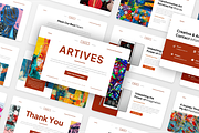 Artives Creative & Art Keynote, a Presentation Template by Annora Studio (Thumbnail 5 of 5)