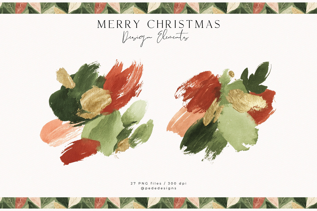 Merry Christmas Collection, a Seasonal Illustration by PeDe Designs (Photo 10 of 31)