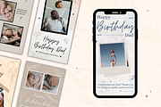 5 Happy Birthday Dad Photo Collage, a Templates & Theme by TemplateCastleStore (Thumbnail 4 of 9)
