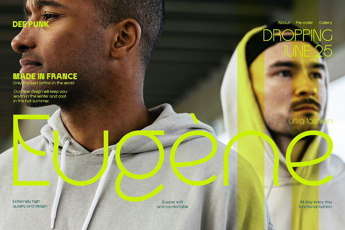 Shedry - Variable Sans Serif, a Sans Serif Font by Valentino Vergan (Photo 7 of 12)