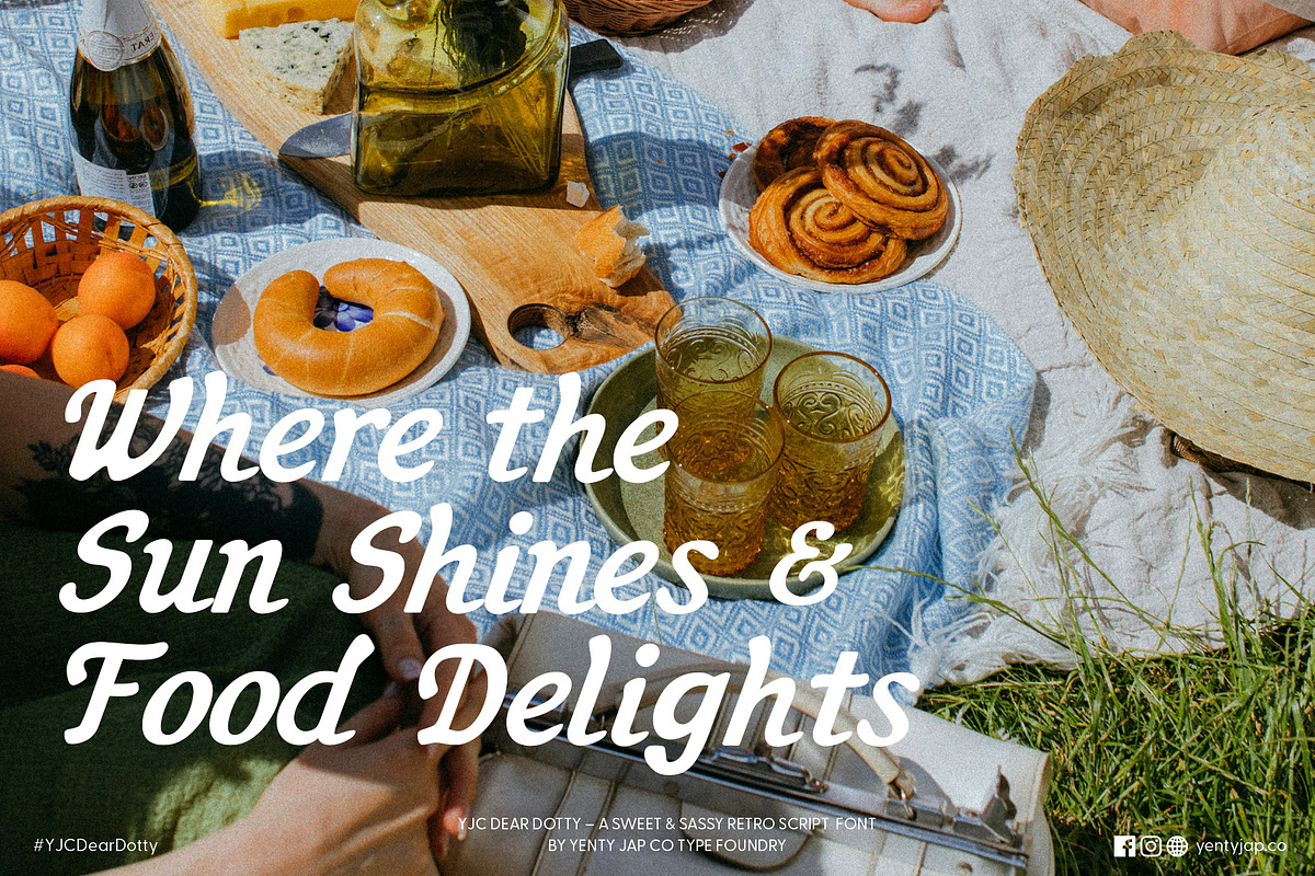 YJC Dear Dotty, a Script Font by YENTY JAP CO (Photo 7 of 10)