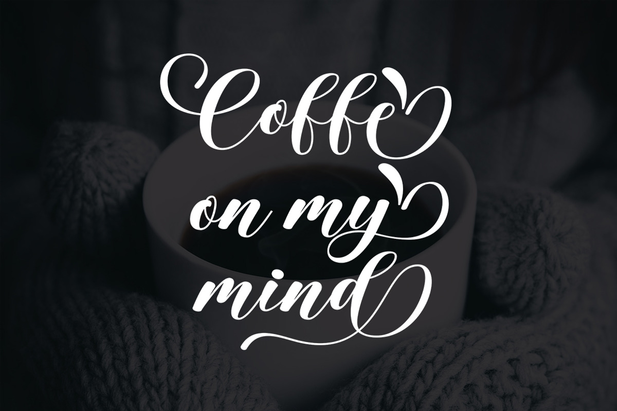 Pumpkin Script, a Script Font by Typehill (Photo 13 of 16)