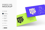 Business Card Presentation Kit, an Advertising Mockup by graphypix (Thumbnail 4 of 13)