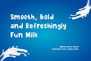 Milk Product – Molmilk Font, a Handwritten Font by Stylin Studio (Thumbnail 6 of 8)