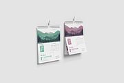 Wall Calendar Mockup, a Product Mockup by Indah (Thumbnail 3 of 6)