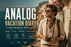 AI Analog Vacation Diary Presets
