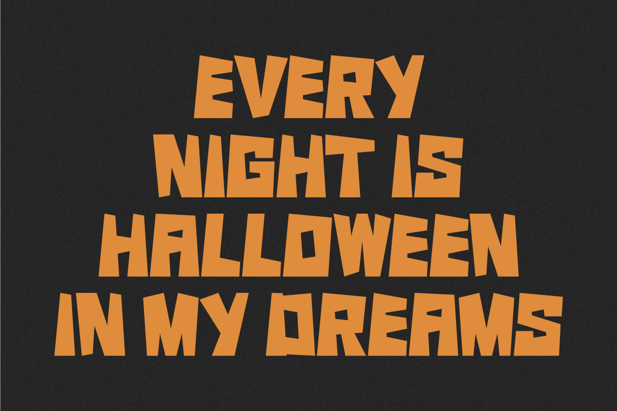 Scary Monster - Halloween Display, a Sans Serif Font by Pian45 Studio (Photo 4 of 8)