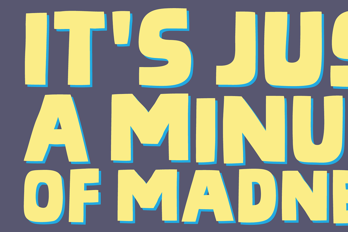 Flaky Bandit - remember to be nice!, a Font by pizzadudedotdk (Photo 7 of 8)