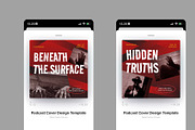 Conspiracy Podcast Cover, a Social Media Template by Neermana (Thumbnail 4 of 4)