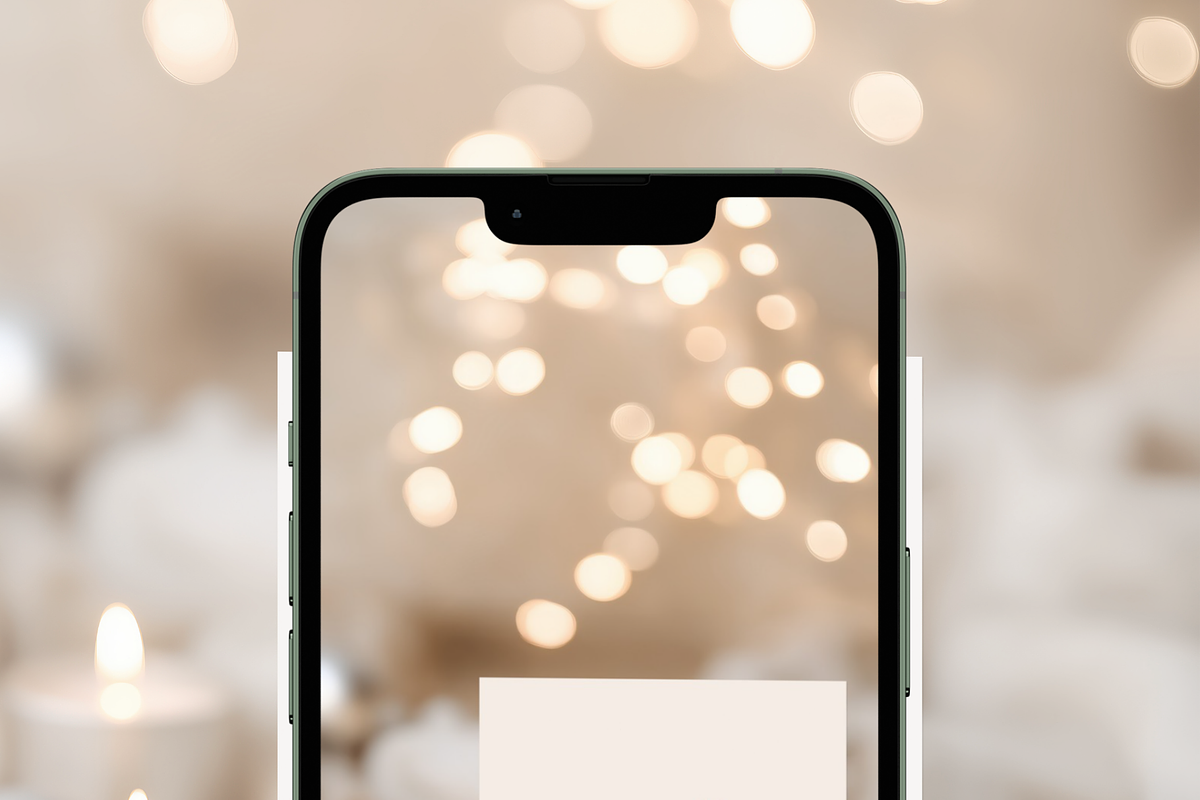 5x7 Holiday Greeting Card Mockup, an Advertising Mockup by Serenefeeling (Photo 6 of 7)