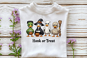 Halloween Goose Hong Trick or Treat, an Illustration by DreamCafeArt (Thumbnail 3 of 7)