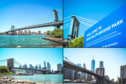 New York Bridges /25 pics, a Background Graphic by tydla (Thumbnail 7 of 9)